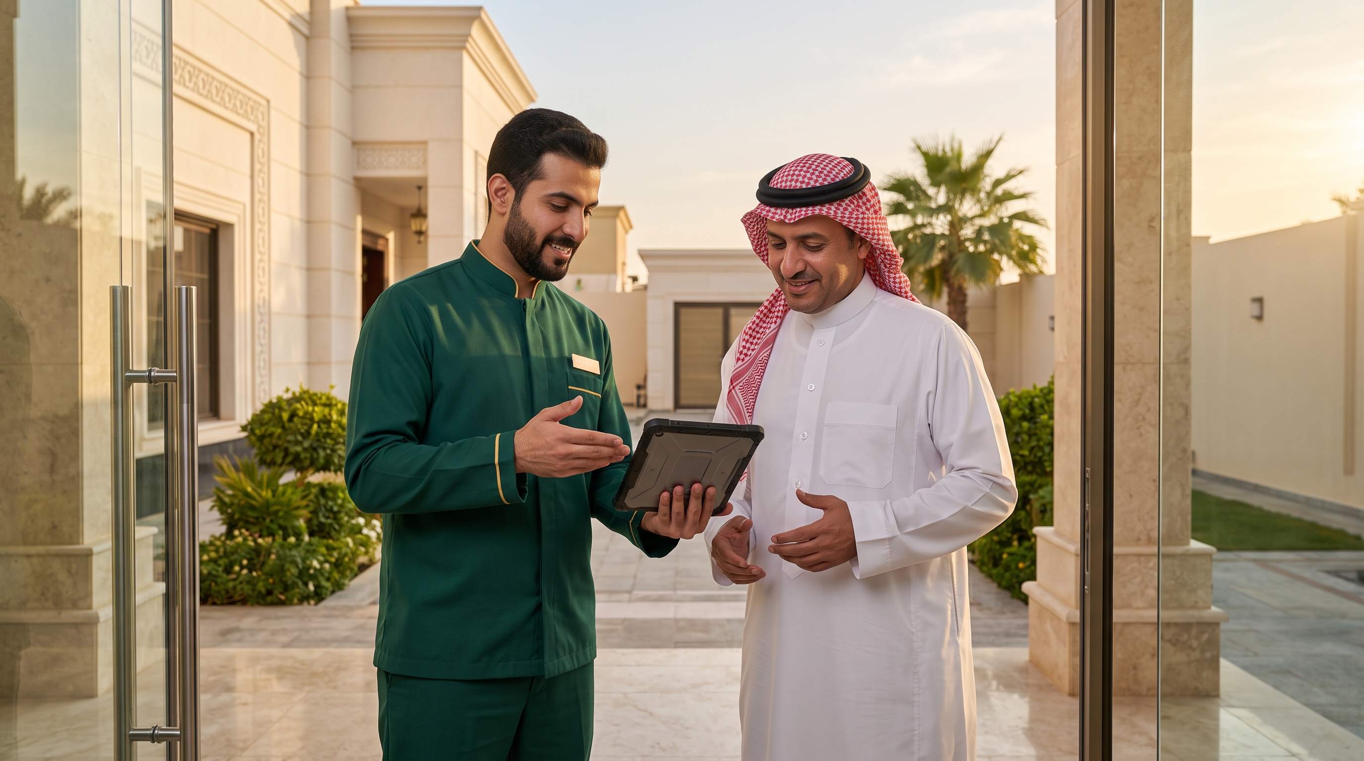 استشارة الفني المختص وشرح خطة العمل للعميل
